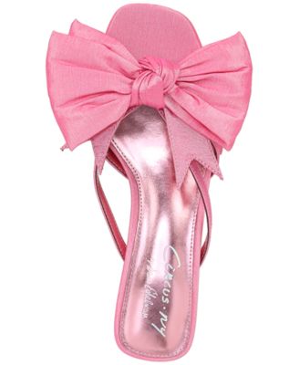  Women's Natalina Bow Kitten-Heel Dress Sandals