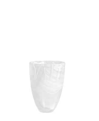 5.9" Contrast White Vase