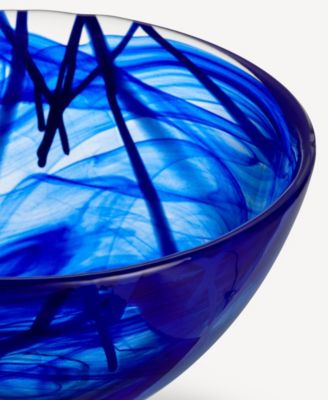 9.1" Contrast Blue Decor Bowl