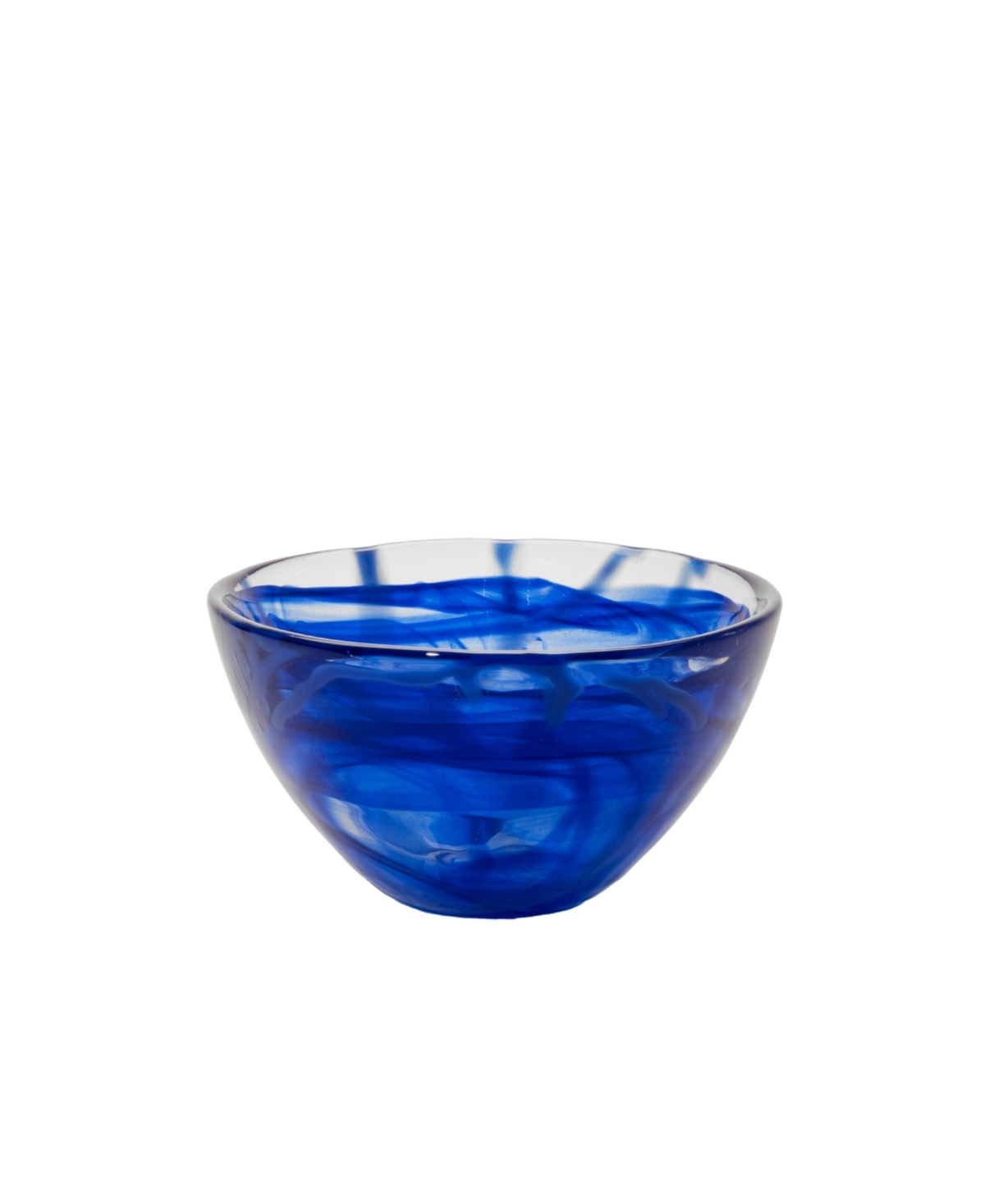 6.3" Contrast Blue Decor Bowl - Blue