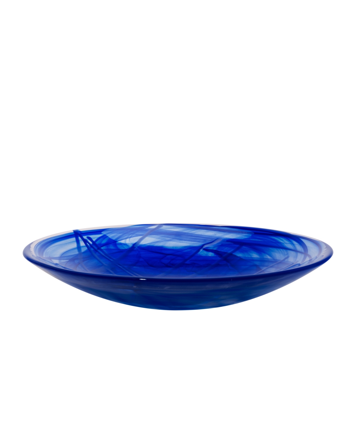 15" Contrast Dish Blue Serve Ware - Blue