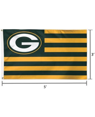 Bay Packers 3' x 5' Americana Stars Stripes Deluxe Flag