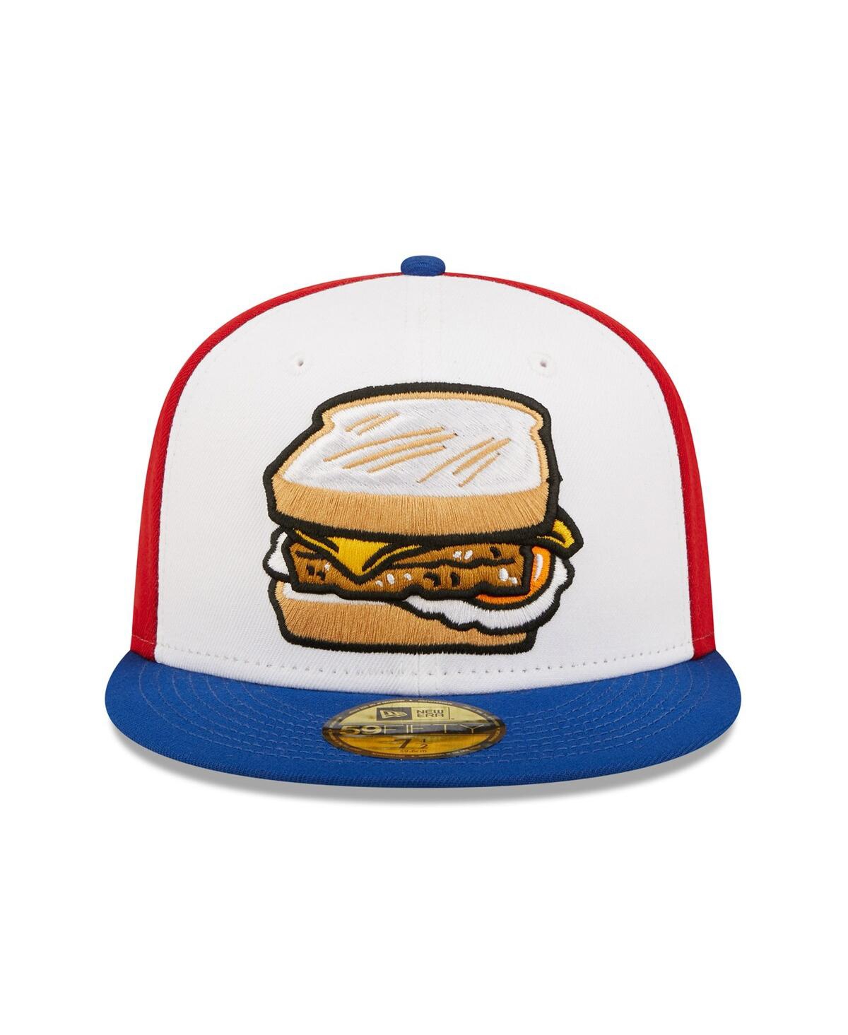 NEW ERA MEN'S DELMARVA SHOREBIRDS SCRAPPLE THEME NIGHT 59FIFTY FITTED HAT 
