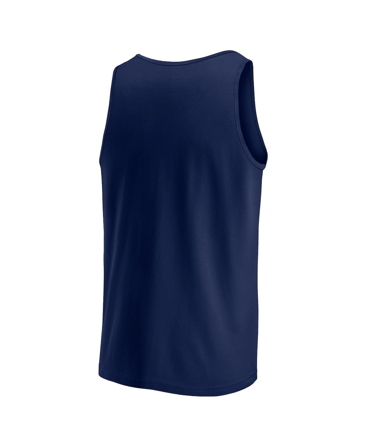 Fanatics Men's New Orleans Pelicans Wild Game Tank Top In Navy