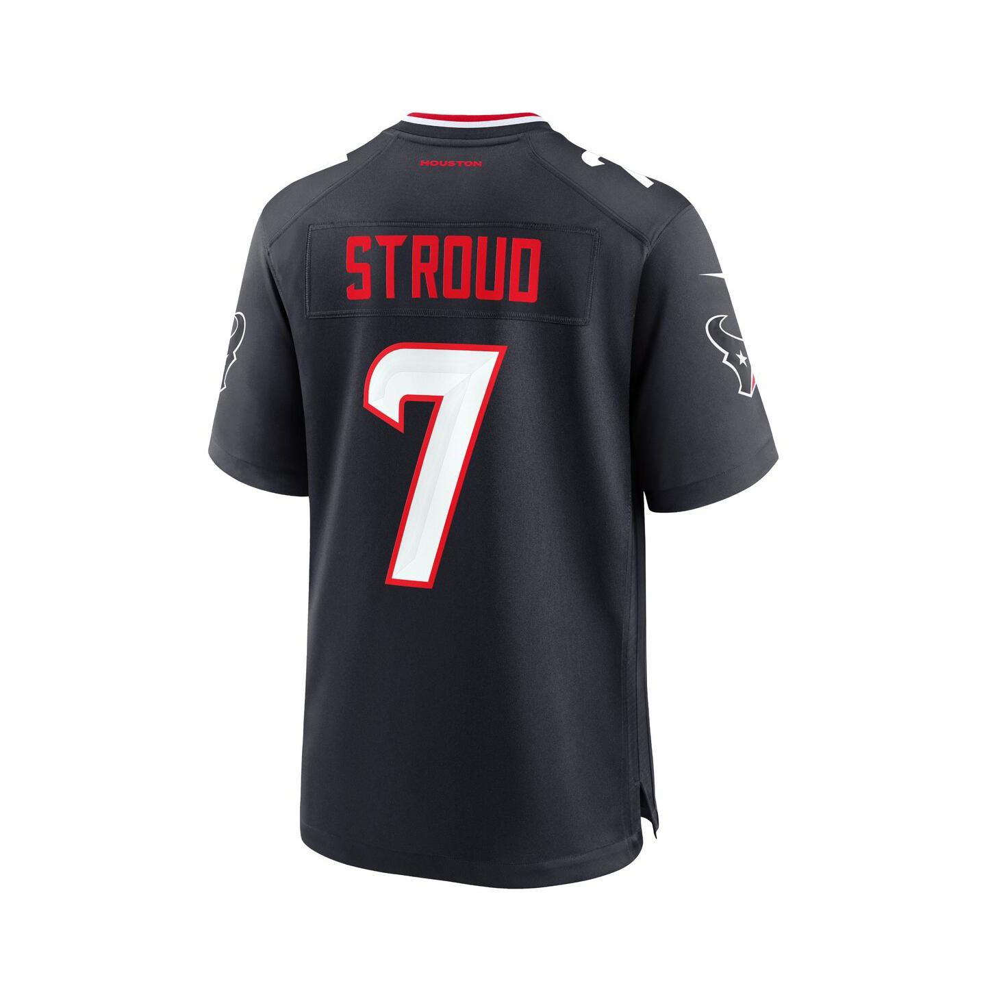 Мужской топ Nike C.J. Stroud Houston Texans Game Jersey — фото 2
