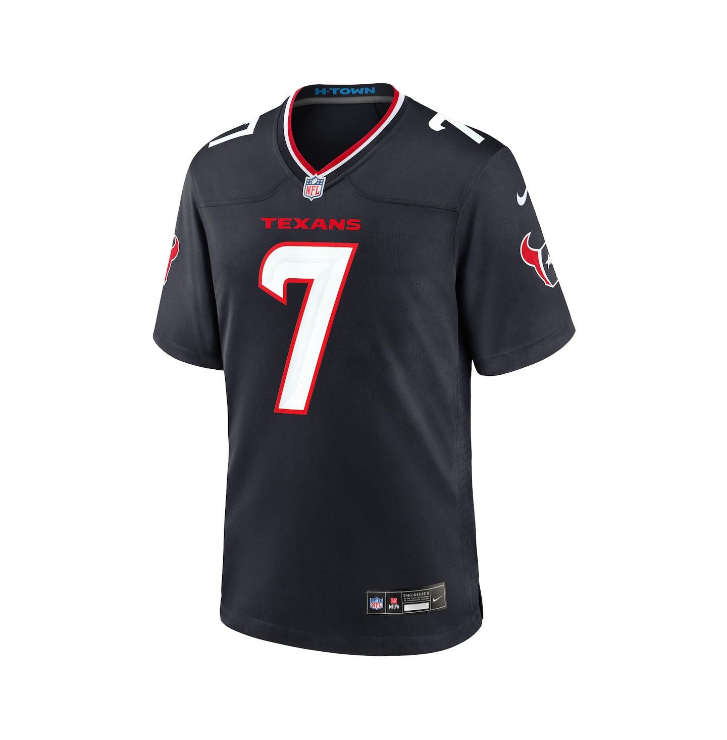 Мужской топ Nike C.J. Stroud Houston Texans Game Jersey — фото 3