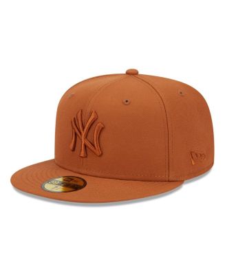 New Era Men's Brown New York Yankees Spring Color 59FIFTY Fitted Hat ...