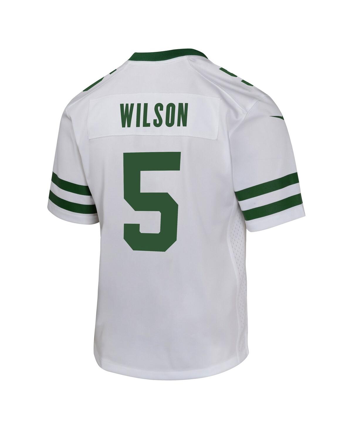 Nike Big Boys and Girls Garrett Wilson Legacy New York Jets Game Jersey