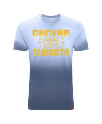 Men's and Women's Denver Nuggets Bingham Sun-Fade T-Shirt