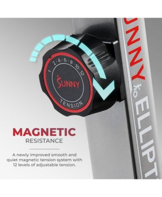 Elite Interactive Series Cross Trainer Elliptical and Exclusive SunnyFit App Enhanced Bluetooth Connectivity