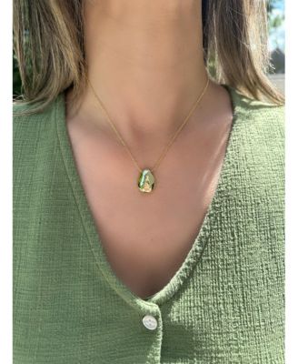 Polished Large Teardrop Pendant