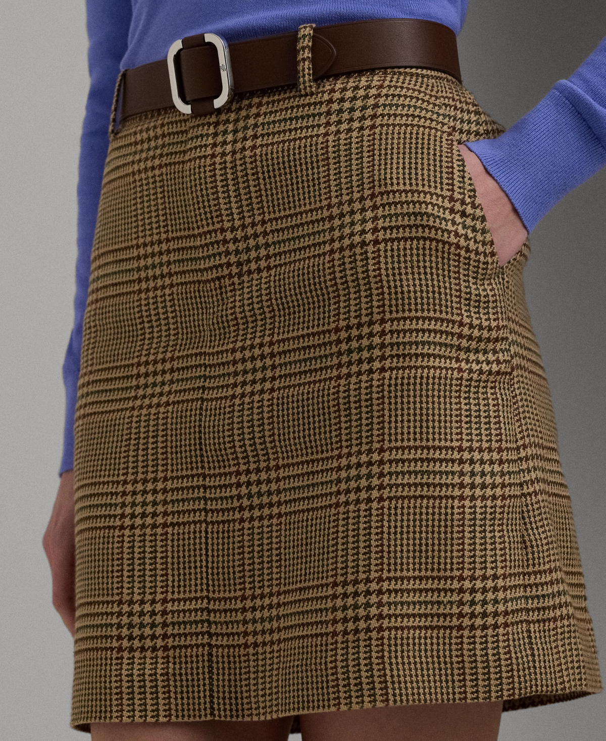 Lauren Ralph Lauren Women's Glen Plaid Miniskirt