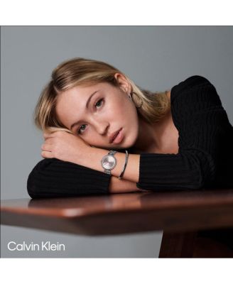 Women's Gleam Silver-Tone Stainless Steel Bracelet Watch 32mm