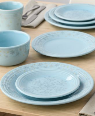 Sky Snowflake Classic Dinner Plate, Exclusively at Macy’s