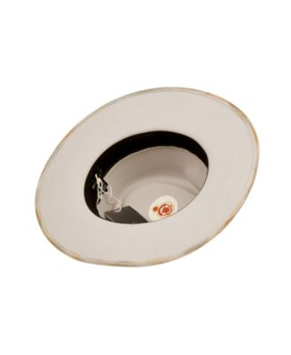 Vintage-Like Flat Brim Felt Fedora Ranch Hat