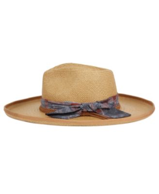 Upturned Wide Brim Fedora Hat