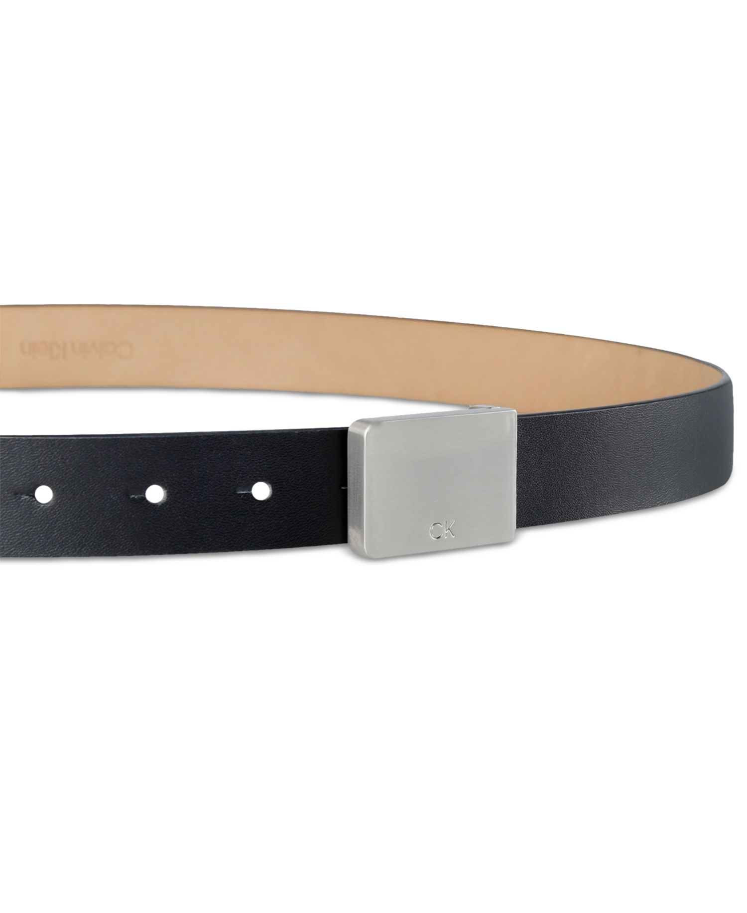 30MM Men's Logo Plaque Belt