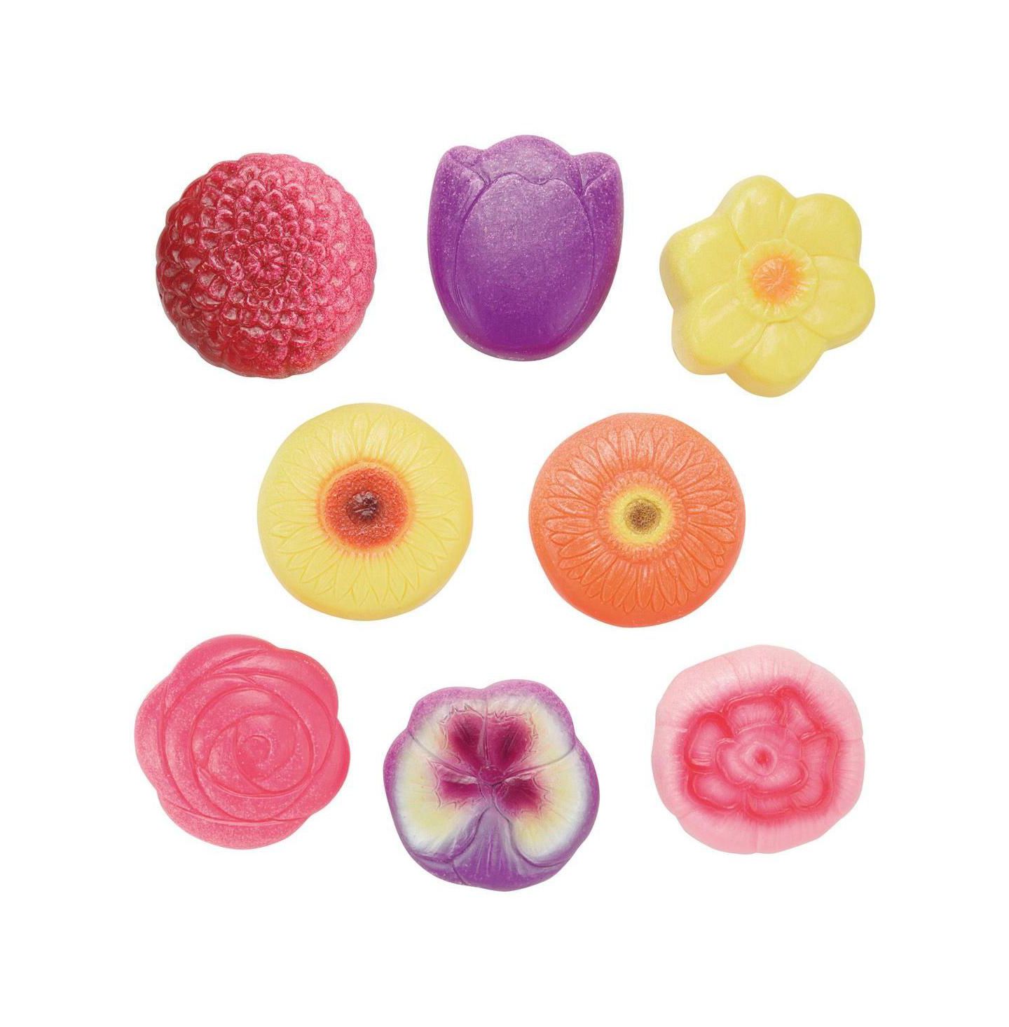 Детские игрушки Yellow Door Flowers Sensory 8-Piece Play Stones, Ages 2+ — фото 5