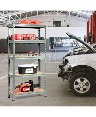 5-Tier Steel Shelving Unit Storage Shelves Heavy Duty Storage Rack