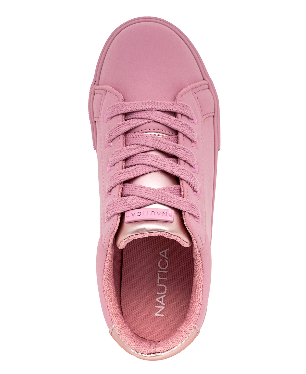 Nautica Little and Big Girls Steam Lace Up Sneakers