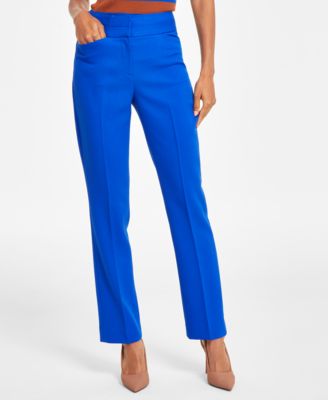 Tahari ASL - Women's Mid-Rise Flare-Leg Pants