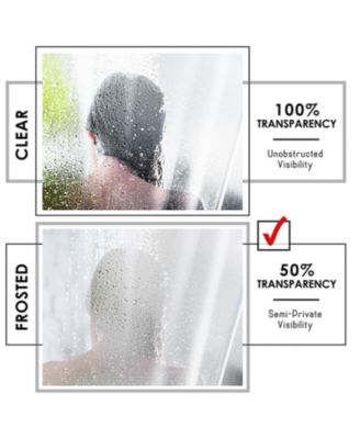 Heavy Duty 5G Thick, Soap & Scum Resistant Shower Curtain Liner, 72” L x 72” W