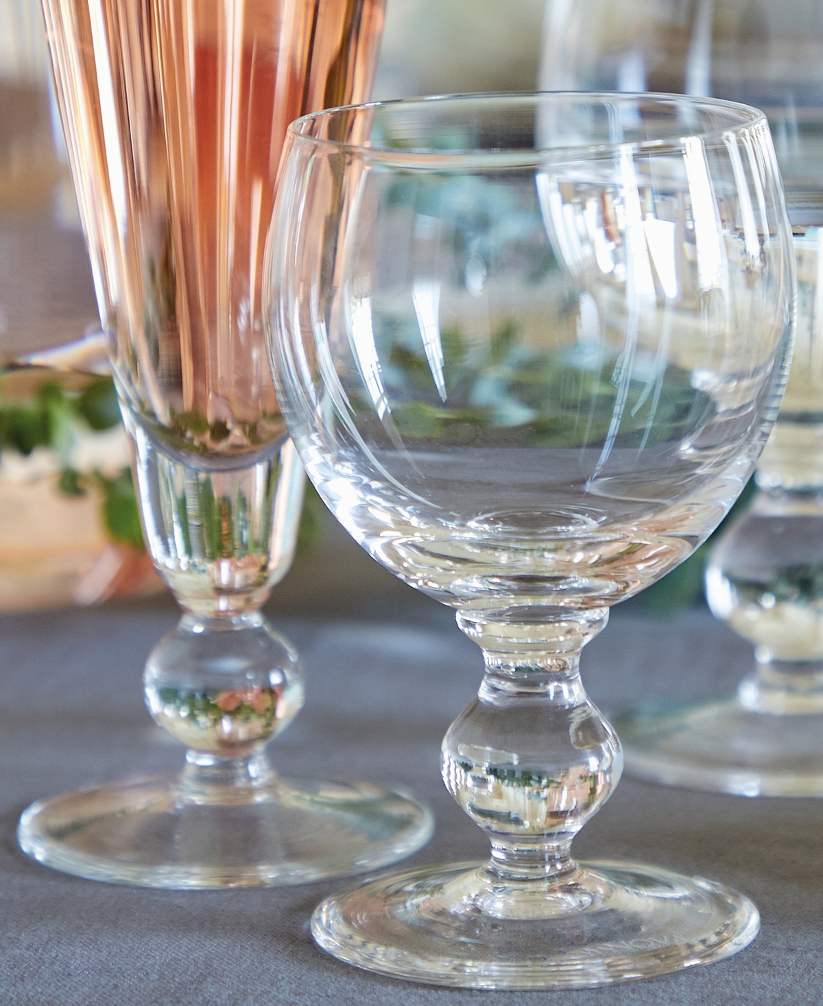 Costa Nova Wine Glasses, Set Of 6 In Clear