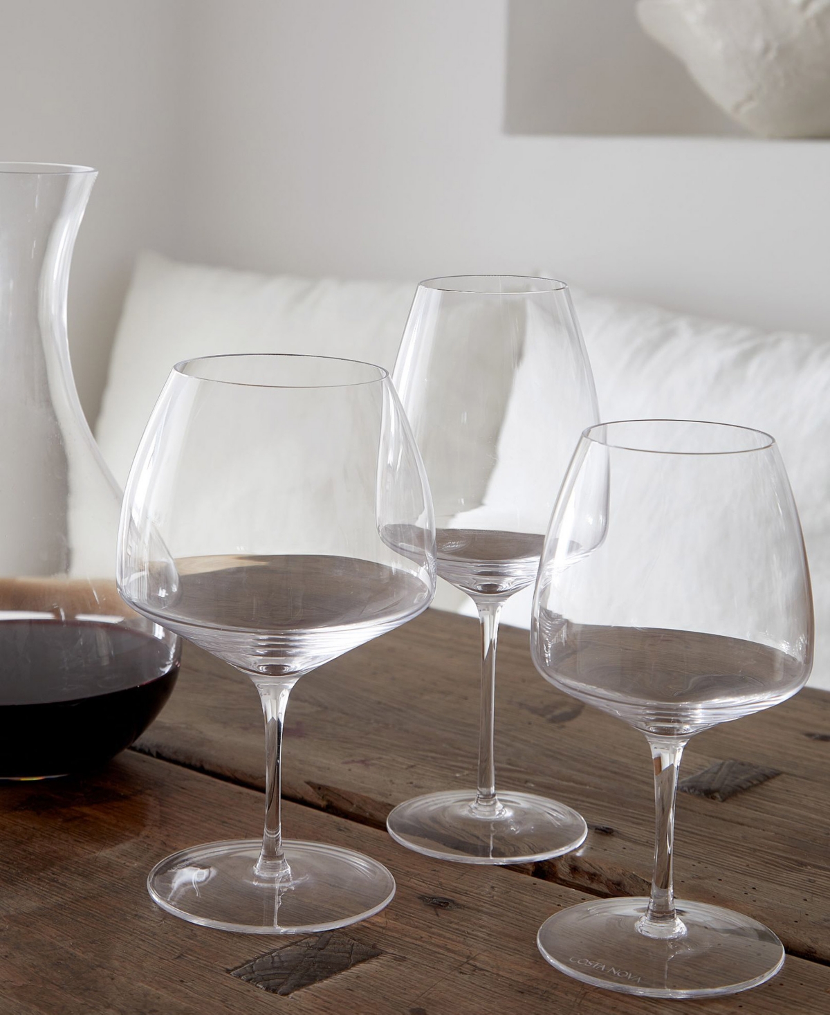 Costa Nova Chardonay White Wine Glasses, Set Of 6 In Clear