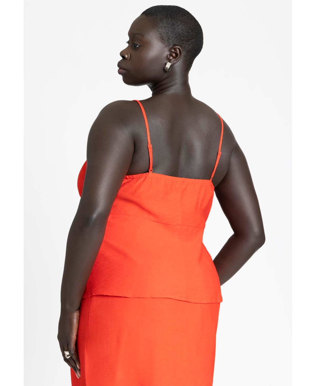 Eloquii Plus Size Tie-Slit Cami