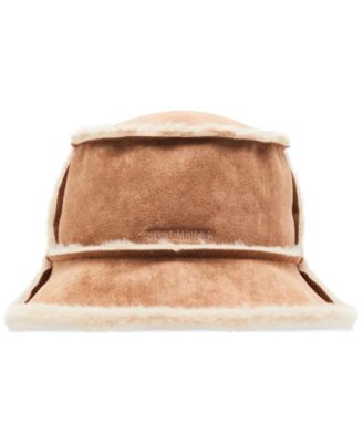 Women's Faux-Shearling Bucket Hat