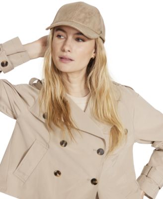 Women's Stone Distressed Metallic Baseball Cap