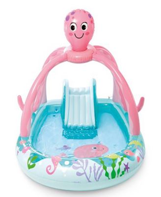 Friendly Octopus Inflatable Play Center Water Slide