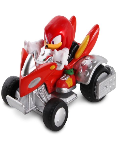 Детская игрушка Sonic 1:64 Scale Sega All-Stars Racing Knuckles Land Breaker Freewheel Die-Cast Car