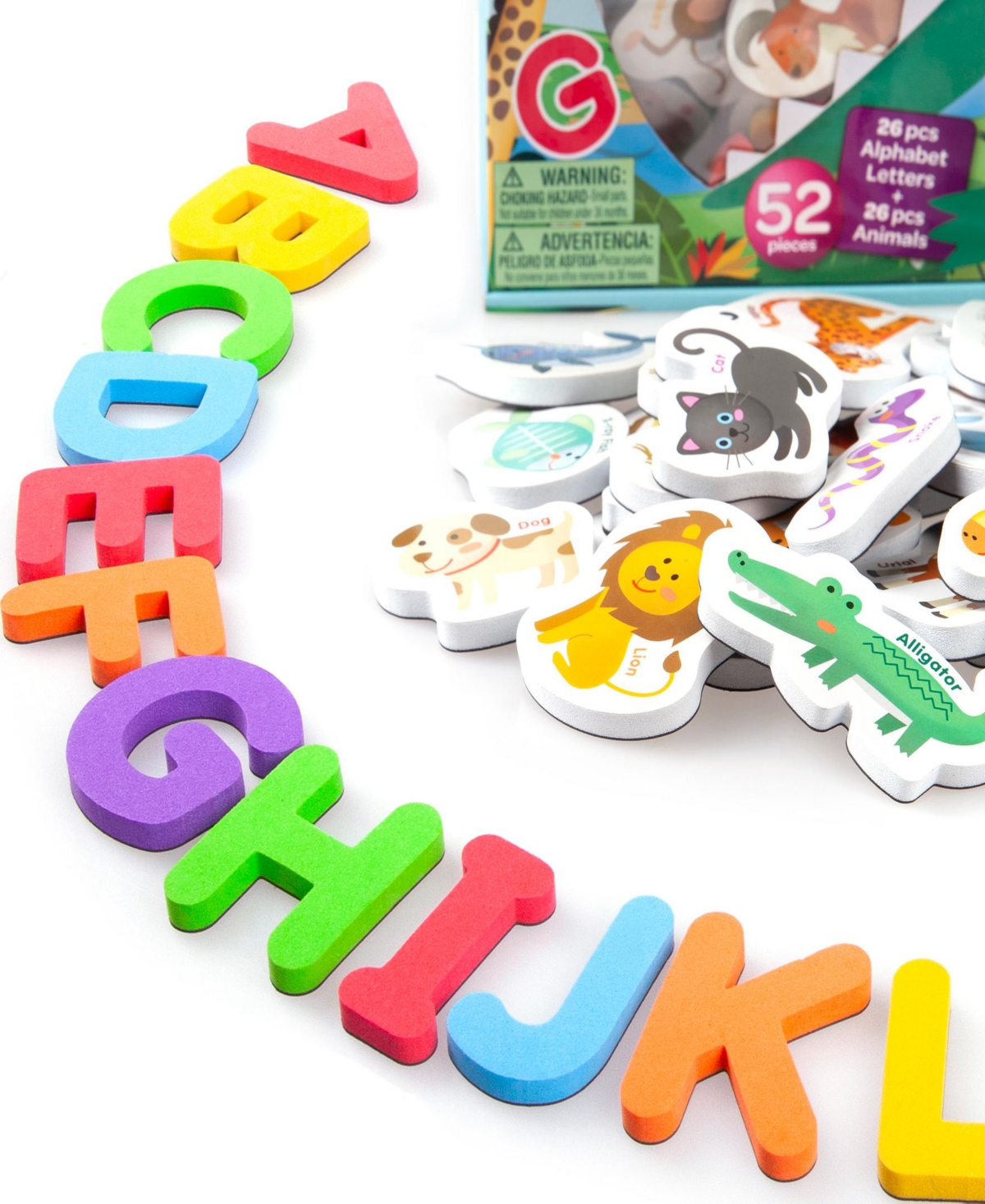 Crayola: Abc Matching Magnet Set - Animal Party