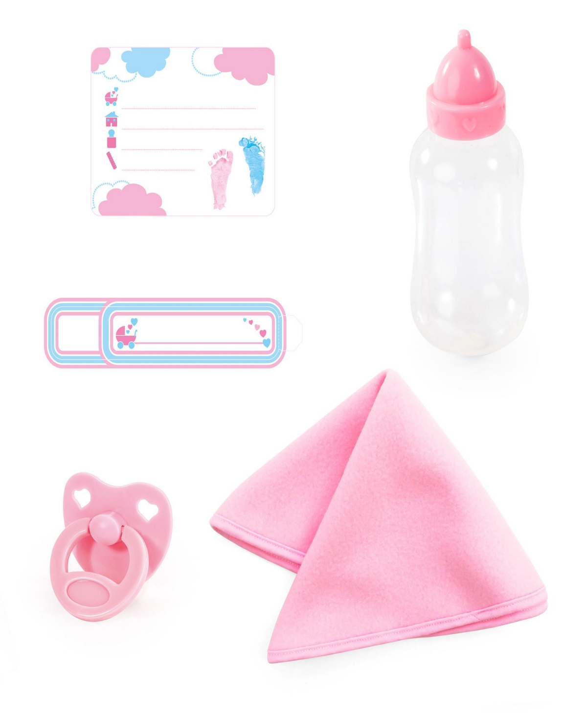 Bayer Design Reborn Baby Doll Set In Multi