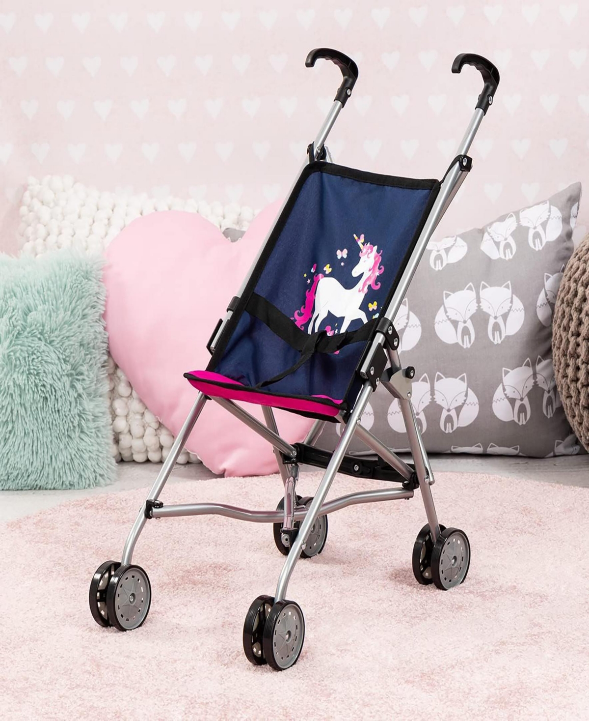 Bayer Design Umbrella Doll Stroller In Multi