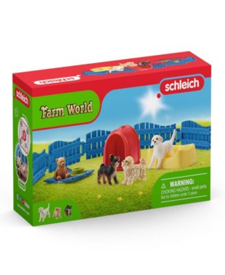 Farm World Puppy Pen Animal Playset