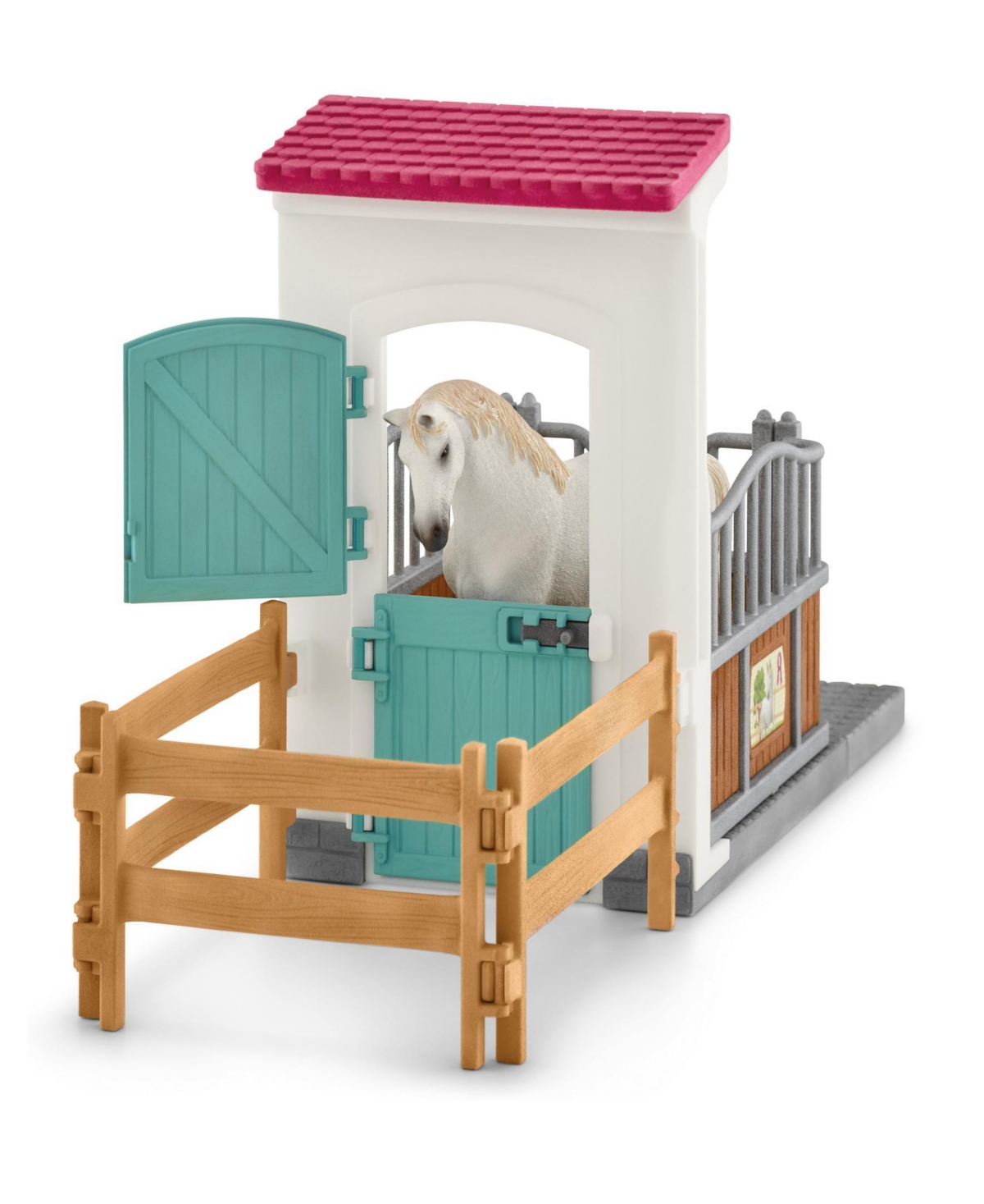 Schleich Horse Club Horse Stall Extension Playset In Multi
