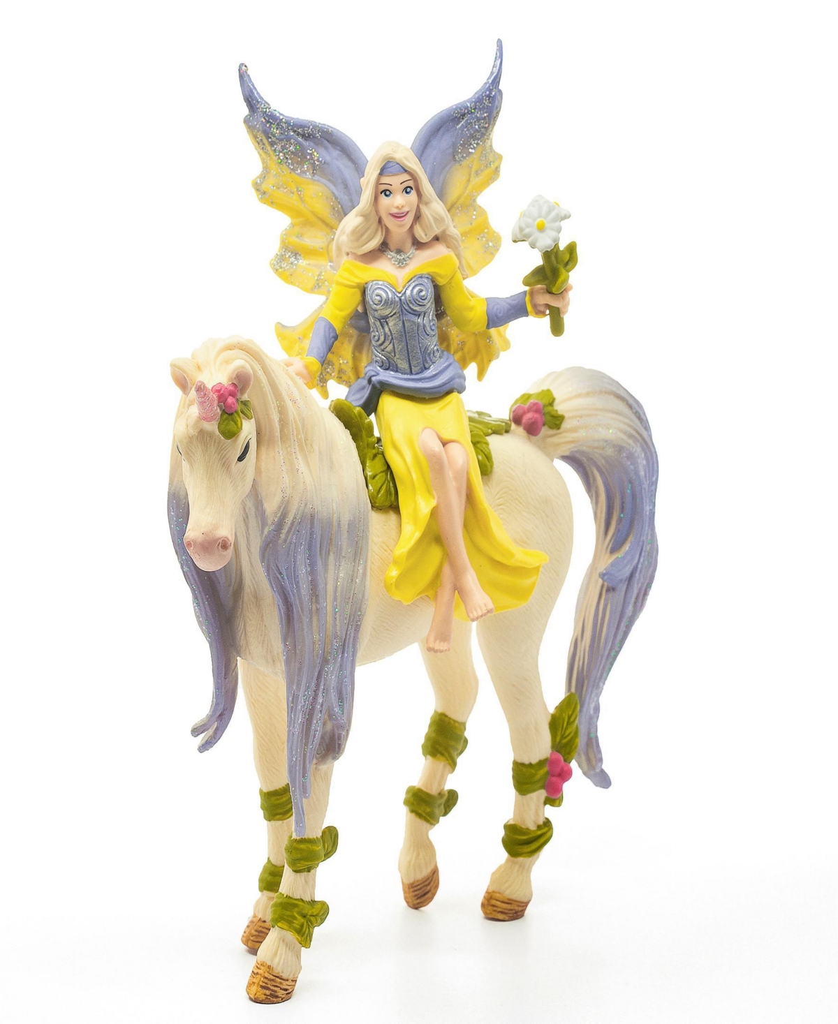 Schleich Bayala Fairy Sera With Blossom Unicorn Playset In Multi