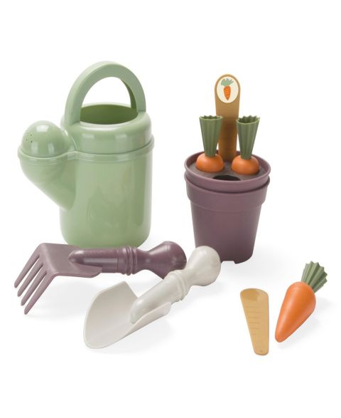 Детский игровой набор Dantoy Green Garden Planting 11-Piece Playset, Ages 2+