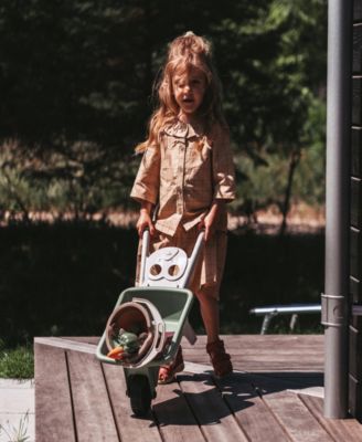 Green Garden Wheelbarrow Playset