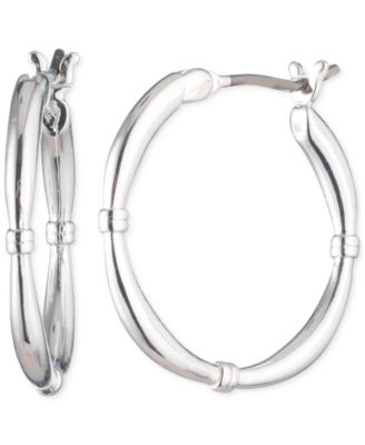 Small Hoop Earrings, 0.68" 