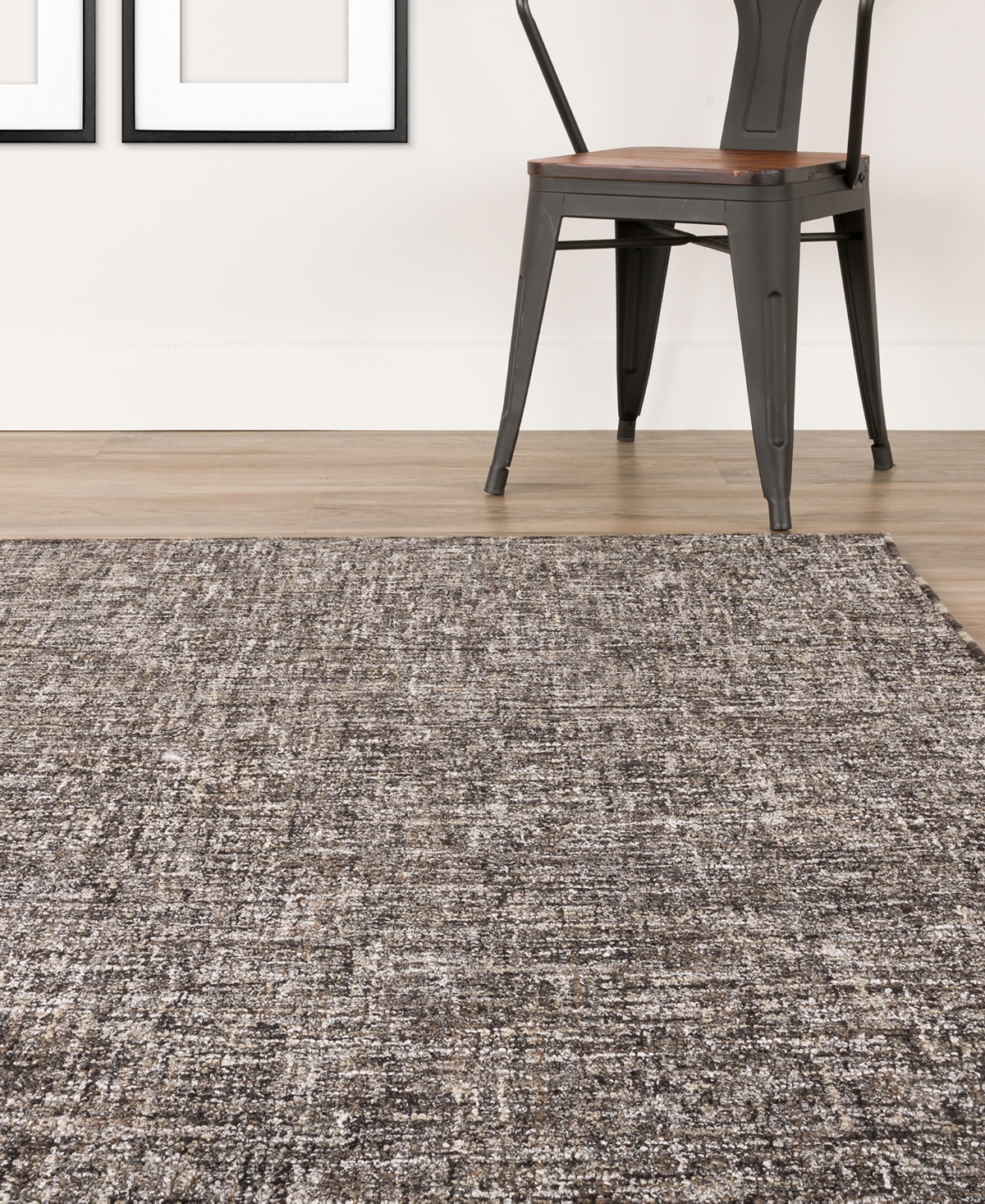 Dalyn Mateo Me1 2'3"x7'6" Runner Area Rug In Ebony