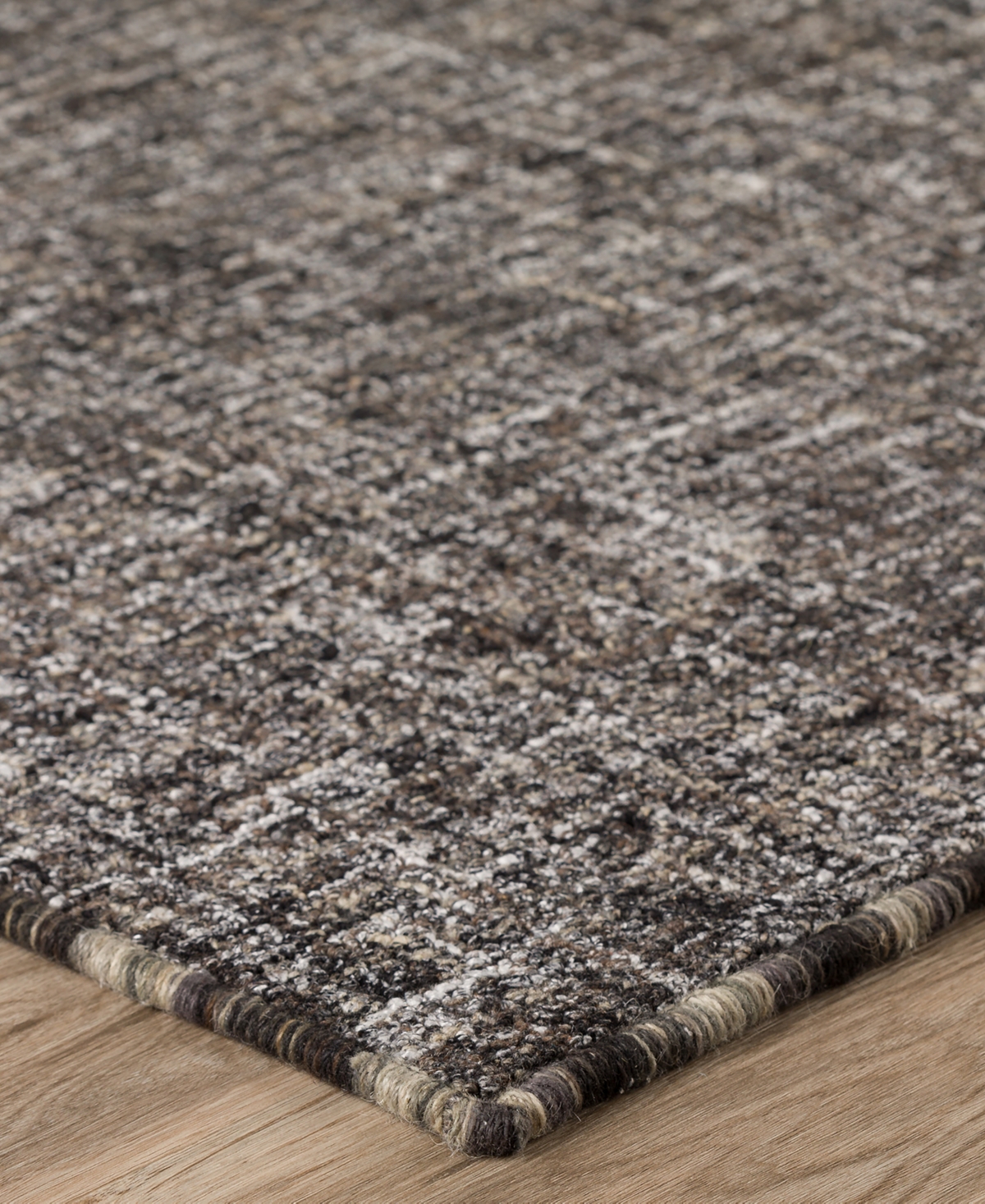 Dalyn Mateo Me1 2'3"x7'6" Runner Area Rug In Ebony