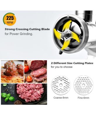 Heavy Duty 1.5HP 1100W 550LB/h Commercial Grade Meat Grinder