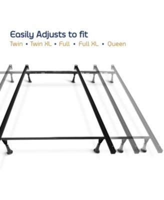 Heavy Duty 4 Lag Adjustable Steel Bed Base - Universal Twin & Full