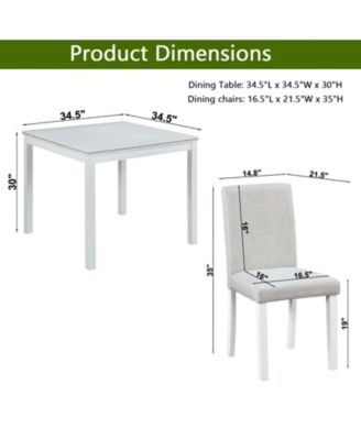 Luxurious Wooden Dining Set with Crystals & Upholstery