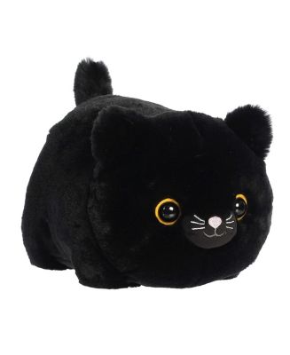 Aurora Medium Bella Black Cat Spudsters Adorable Plush Toy Black 10" - Macy's