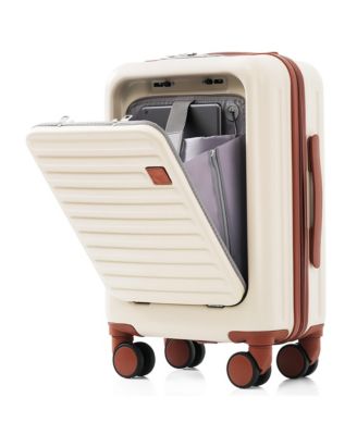 Simplie Fun Effortless Travel with Front-Loading Suitcases, Rotating ...