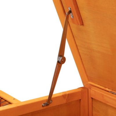 Streamdale Detachable Rabbit Hutch with Tray and Casters